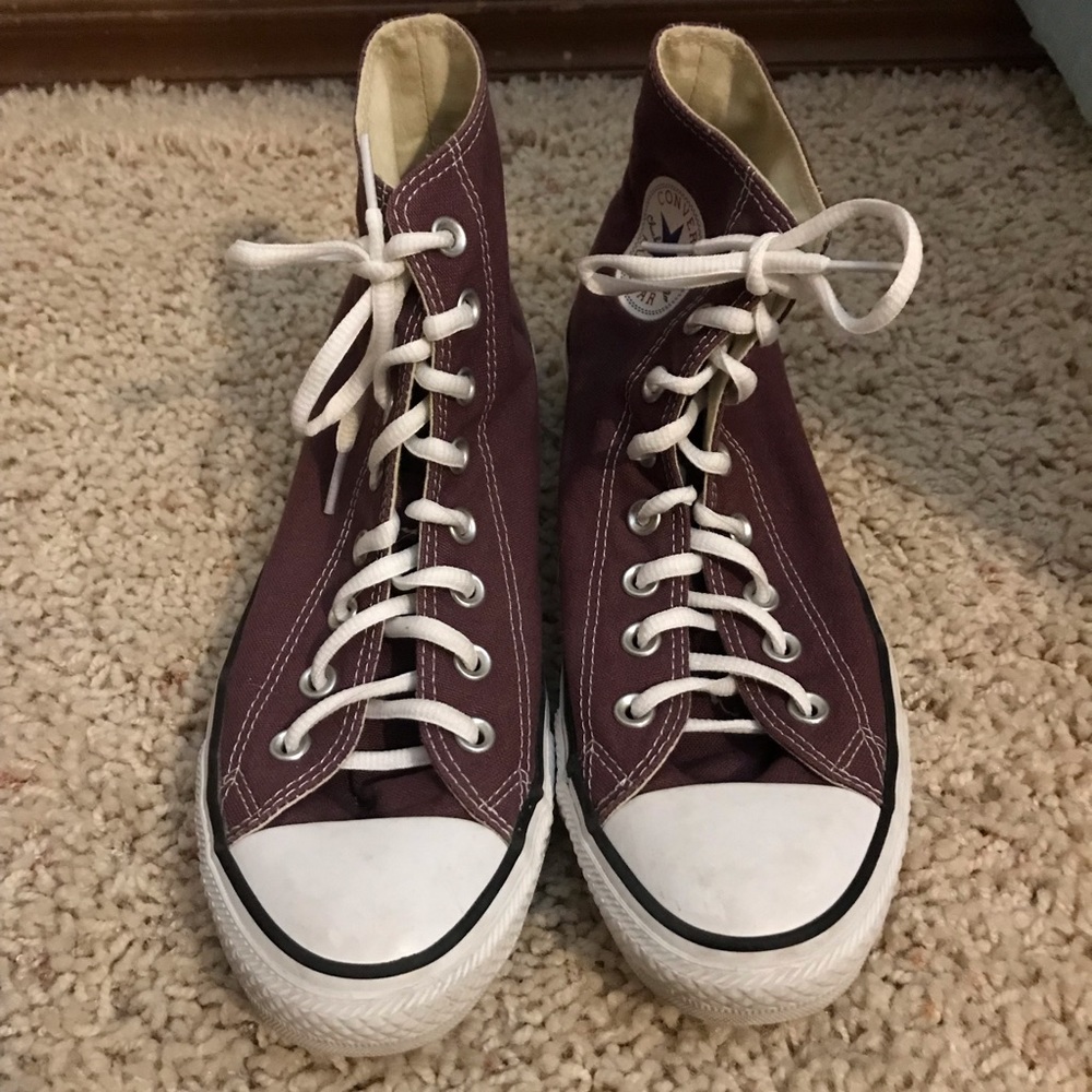 Purple HighTop Converse